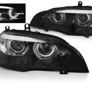 LED koplampen Angel Eyes AFS Black geschikt voor BMW X5