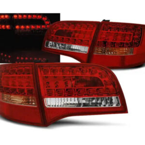 LED achterlicht geschikt voor Audi A6 C6 Avant Red-White