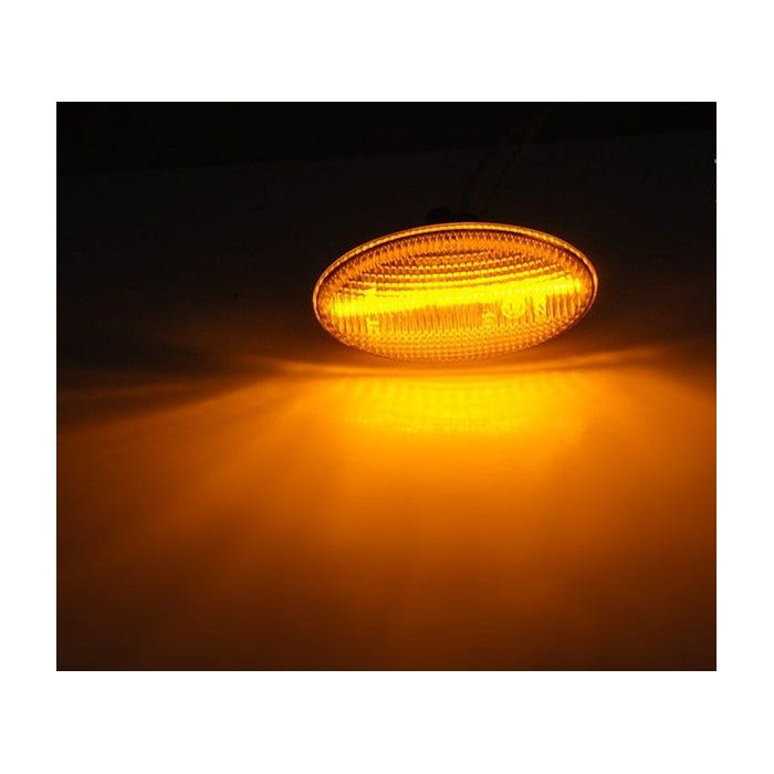 Dynamisch LED knipperlicht zijkant Smoke geschikt voor Peugeot Citroen - Afbeelding 2