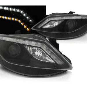 Seat Ibiza 6J Black LED knipperlicht koplamp units