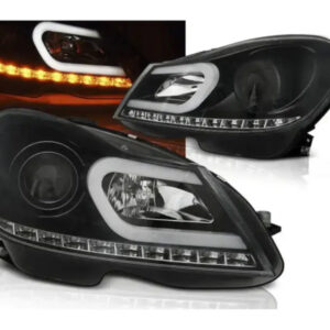 Mercedes W204 2011 tot 2014 LEDtube koplampen Black
