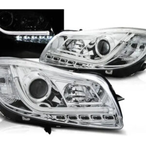 Opel Insignia 2008 tot 2012 LEDtube koplampen Chrome