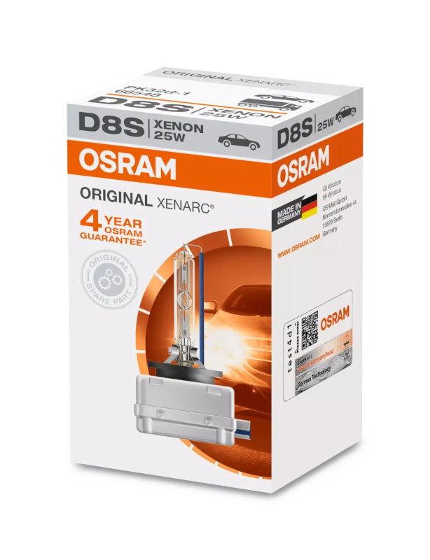 Osram Xenarc Original D8S 66548 enkele lamp