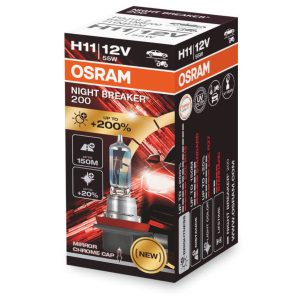 Osram Night Breaker 200 H11 64211NB200 enkele lamp