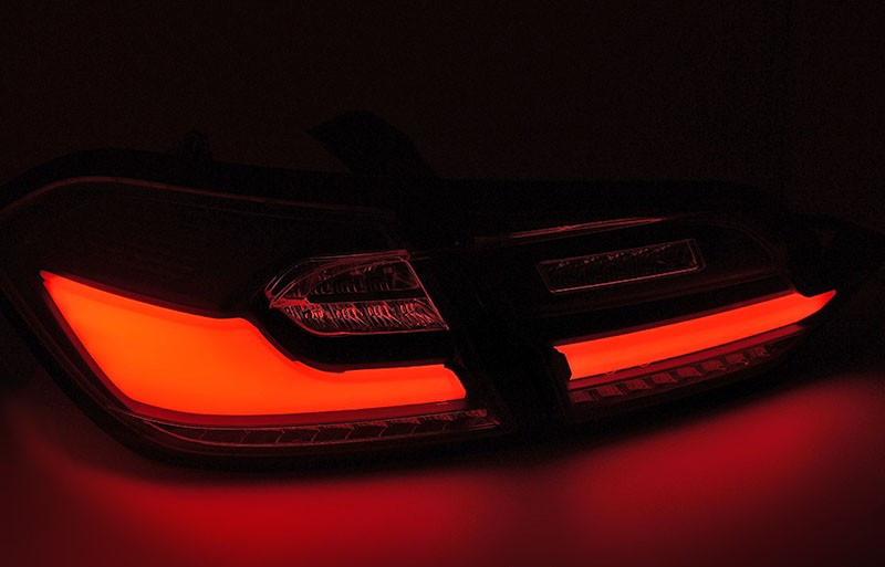 LED achterlichten dynamisch knipperlicht Black geschikt voor Ford Fiesta MK8 - Afbeelding 4