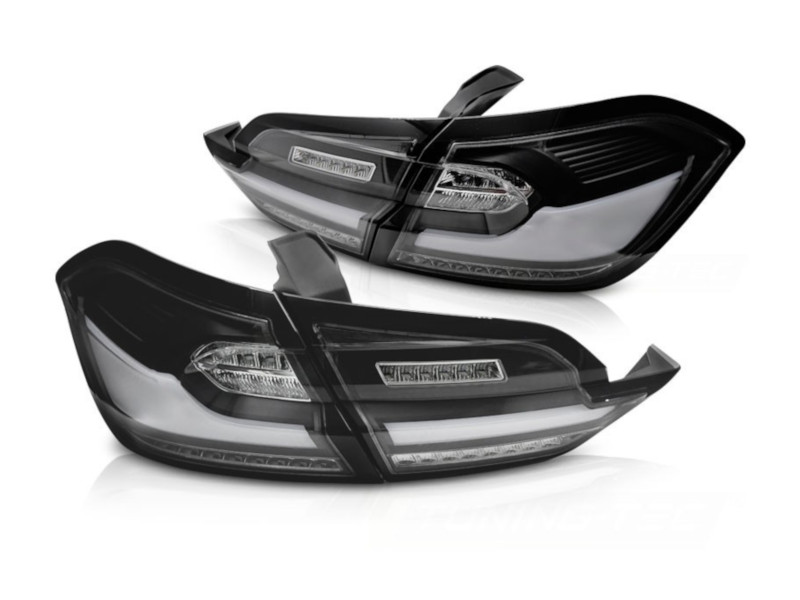 LED achterlichten dynamisch knipperlicht Black geschikt voor Ford Fiesta MK8 - Afbeelding 5