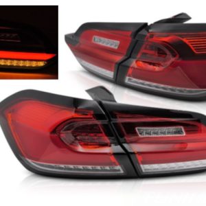 LED achterlichten dynamisch knipperlicht RedWhite geschikt voor Ford Fiesta MK8