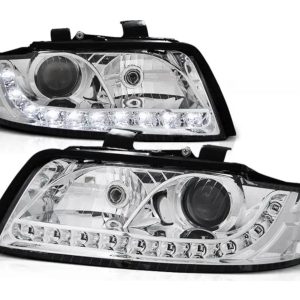 LED DRL Daylight Chrome koplampen geschikt voor Audi A4