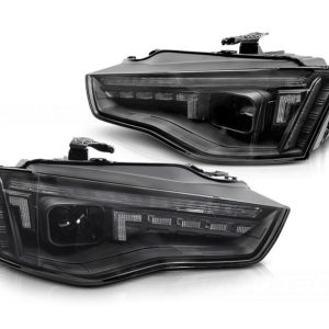 Xenon koplampen dynamisch knipperlicht Black geschikt voor Audi A5
