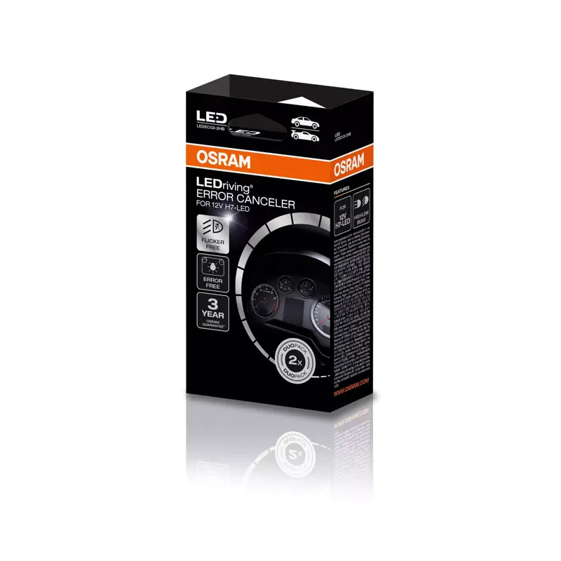 Osram LEDriving Error Canceler H7 LEDEC02-2HFB - Afbeelding 3