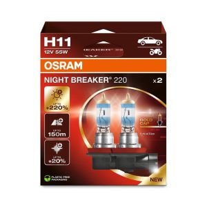 Osram Night Breaker 220 H11 64211NB220 set