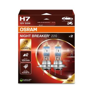Osram Night Breaker 220 H7 64210NB220 set