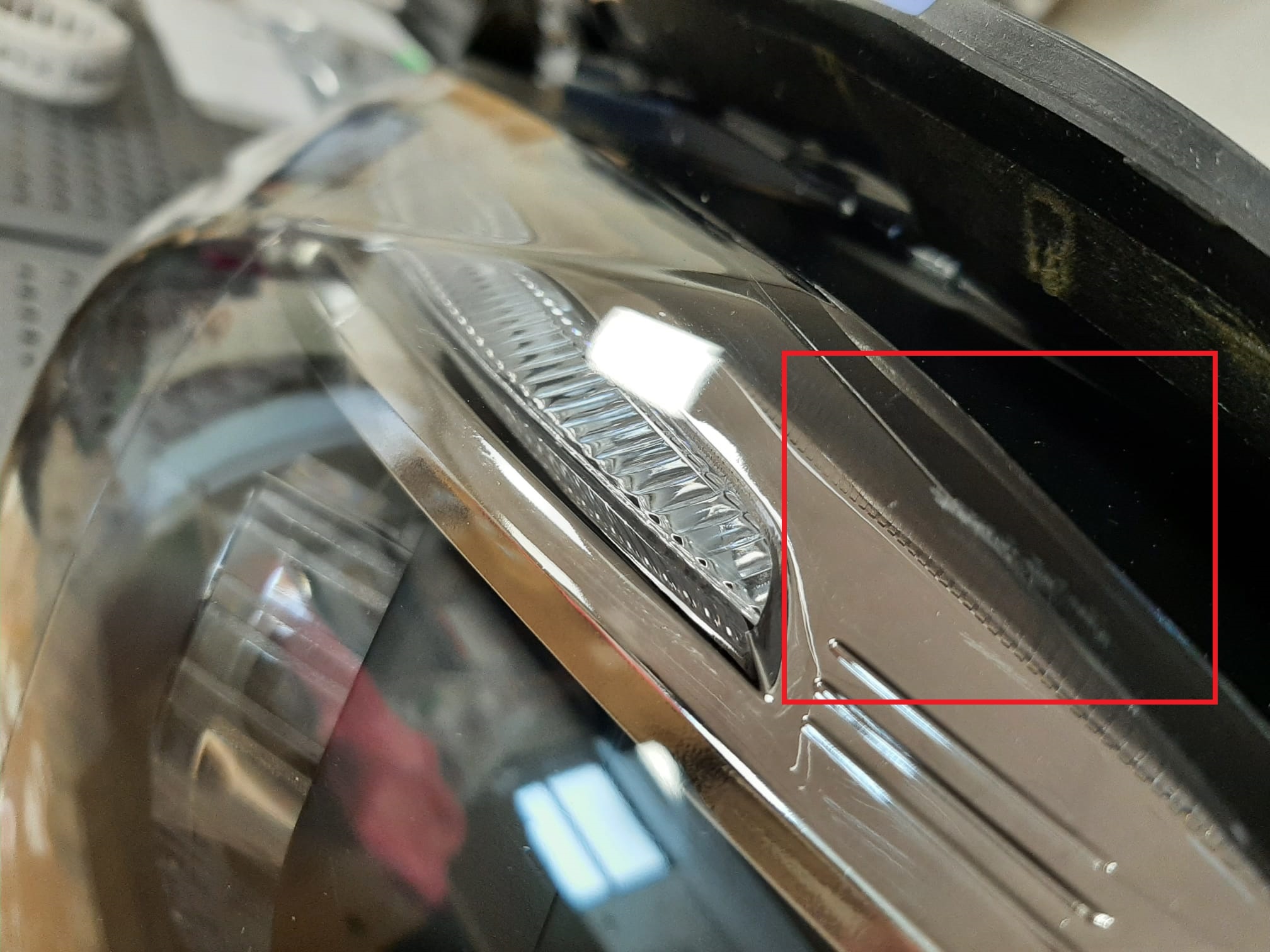 Xenon koplamp LED Angel Eyes Black geschikt voor BMW F10 F11 2e kans - Afbeelding 4