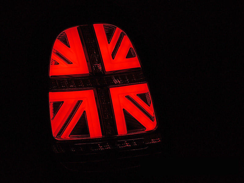 LED achterlichten dynamisch knipperlicht Red White geschikt voor Mini - Afbeelding 2