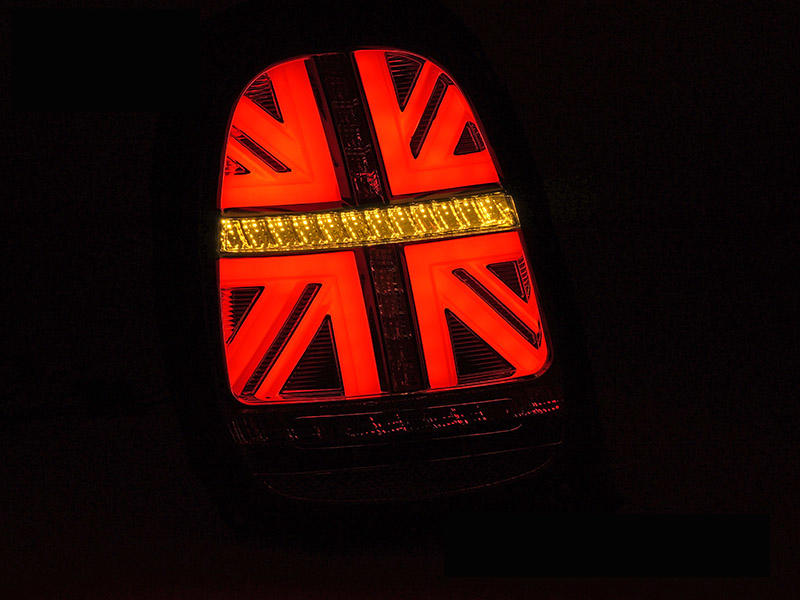 LED achterlichten dynamisch knipperlicht Red White geschikt voor Mini - Afbeelding 3