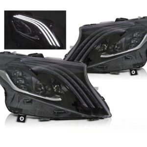 LED koplampen Black geschikt voor Mercedes Vito W447