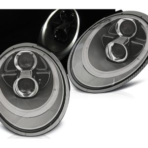 Xenon koplampen Tube Light Silver Porsche 911 997