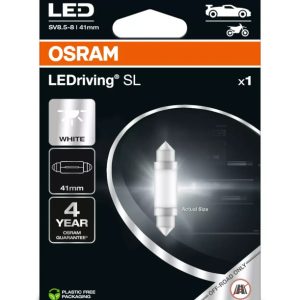 Osram LEDriving C10W 41mm White 6413DWP-1BL enkele lamp