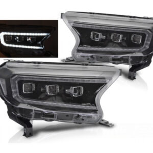 Full LED koplampen dynamisch Black geschikt voor Ford Ranger V