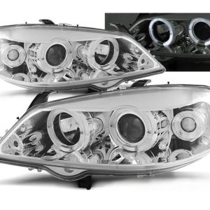Angel Eyes koplampen Chrome geschikt voor Opel Astra G