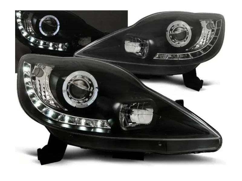 Daylight Black koplampen Peugeot 107