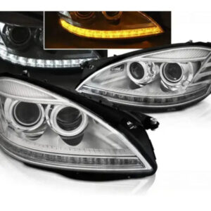 Xenon koplampen dynamisch Daylight Chrome Mercedes W221