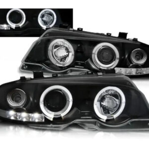 Angel Eyes koplampen Black BMW E46 Coupe Cabrio