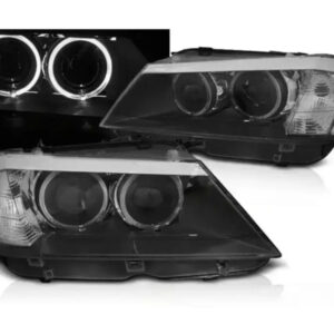 LED Angel Eyes koplampen Black geschikt voor X3 F25