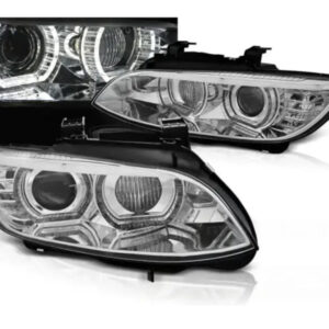Xenon koplampen Angel Eyes Chrome BMW E92 E93