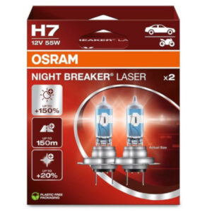 Osram Night Breaker Laser 150% H7 64210NL-2HB set