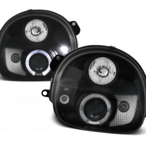 Angel Eyes koplampen Black voor Reanult Twingo