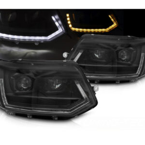Full LED koplampen T6 Look Black VW T5