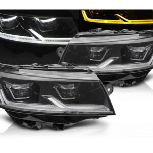 LED koplampen DRL Black VW T6.1