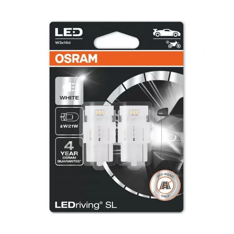 Osram LEDriving SL W21W Cool White 7706CW-02B set